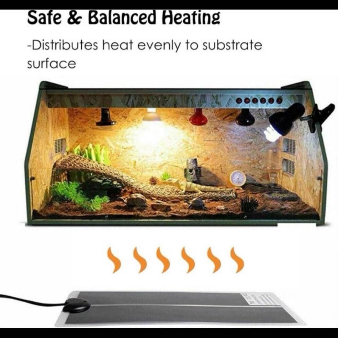 4個 マルチパネルヒーター　ペット　小動物　爬虫類　両生　40w 温度調整　大 4枚 マルチパネルヒーター 大きい ペット 小動物 爬虫類 両生 45w