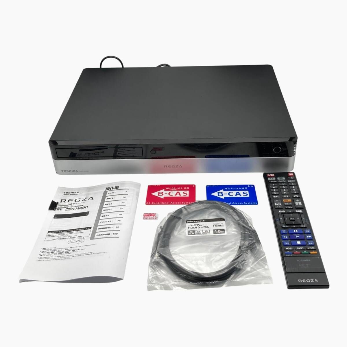 東芝REGZA BDレコーダー DBR-M490 DBR-M490/TOP｜レグザブルーレイ/レグザタイムシフトマシン｜REGZA ： 東芝