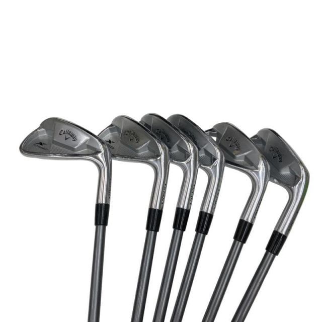 【定番，豊富な】 【中古】 キャロウェイ X FORGED STAR 7S アイアンセット IR 純正特注シャフト (フレックスR) メンズ 男性用 右利き 右用 Cランク ゴルフクラブ 単体アイアン