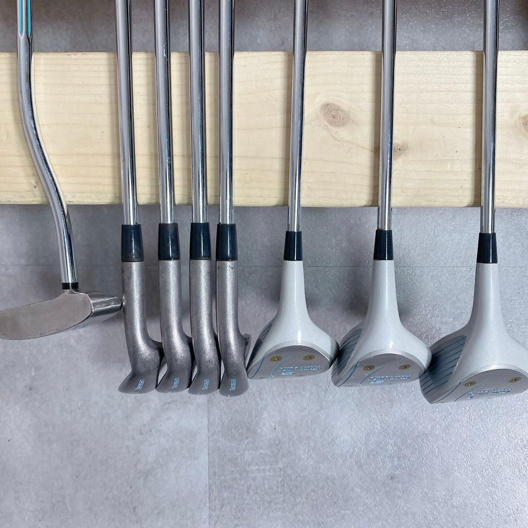 V676 マルマン レディース ゴルフ クラブ セット 青 キャディバッグ