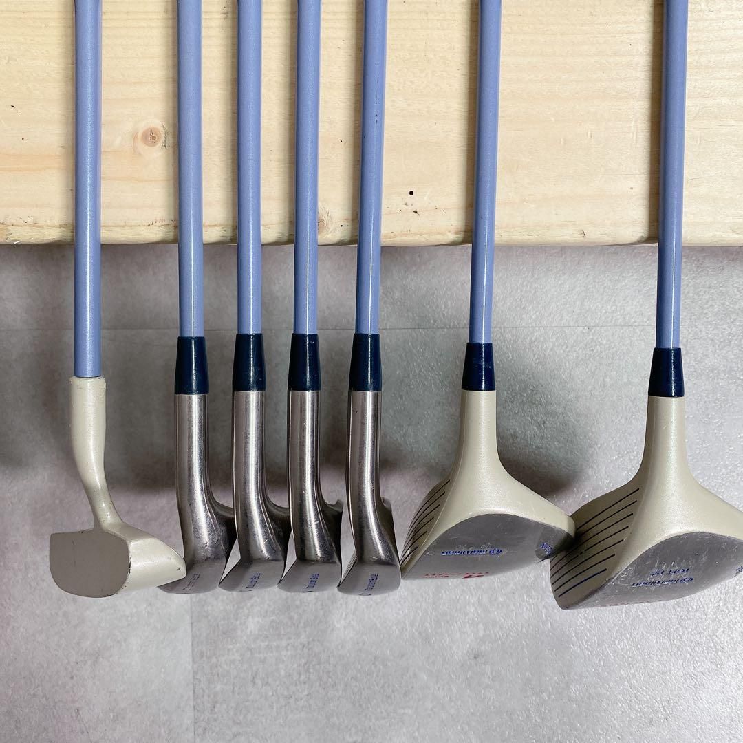 V665 マルマン 他 レディース ゴルフ クラブ セットブルー 青 初心者