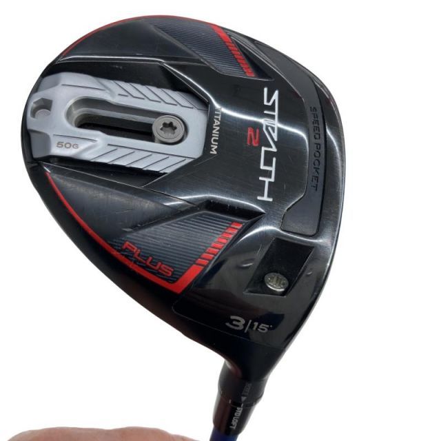中古】 テーラーメイド STEALTH2 PLUS 3W フェアウェイウッド FW 純正