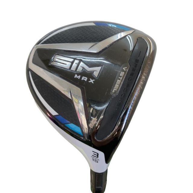 中古】 テーラーメイド SIM MAX 3W フェアウェイウッド FW TENSEI BLUE