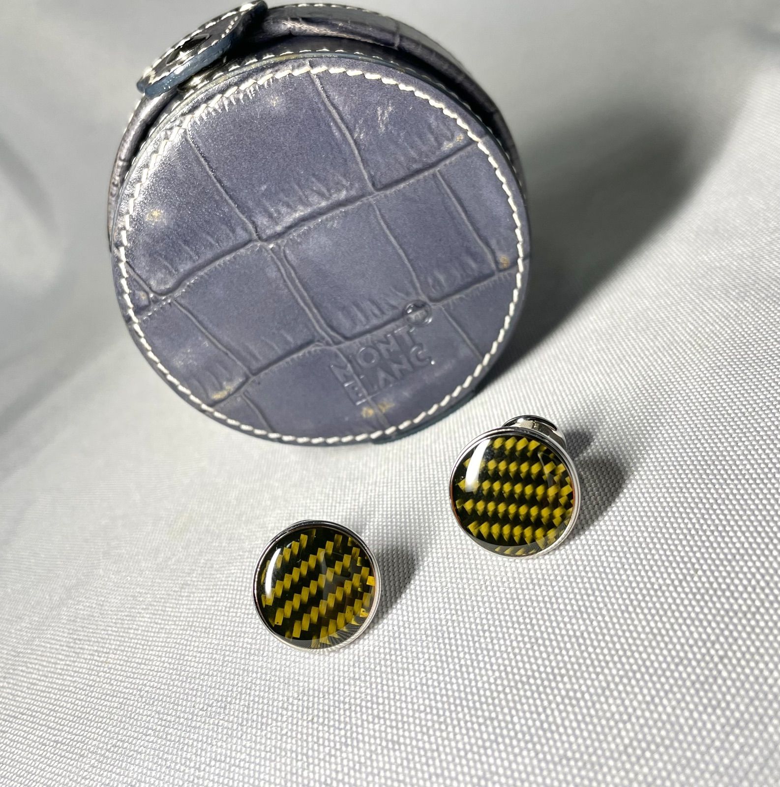 美品 希少 MONTBLANC モンブラン ブラック&イエローグラデーション