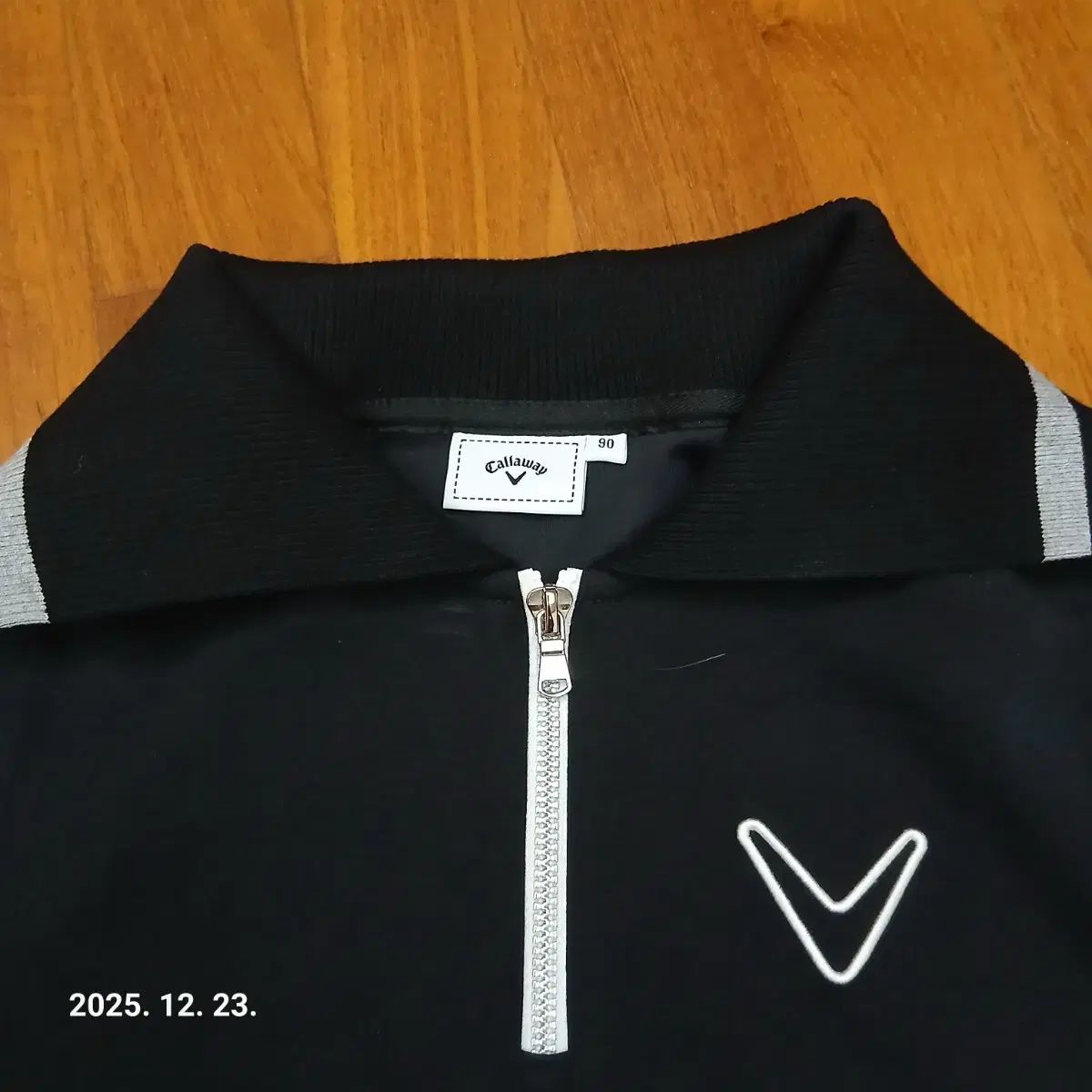 キャロウェイ 節約 ブラック ハーフネック ゴルフ Tシャツ Callaway 黒