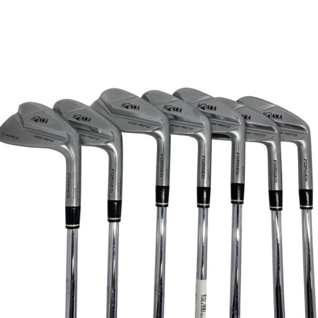 中古】 本間ゴルフ TOUR WORLD TW-MB ROSE PROTO 8S アイアンセット IR