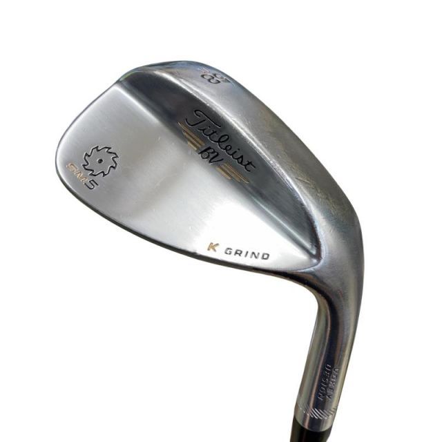 中古】 タイトリスト VOKEY SPIN MILLED SM5 ツアークロム 58°/11°K