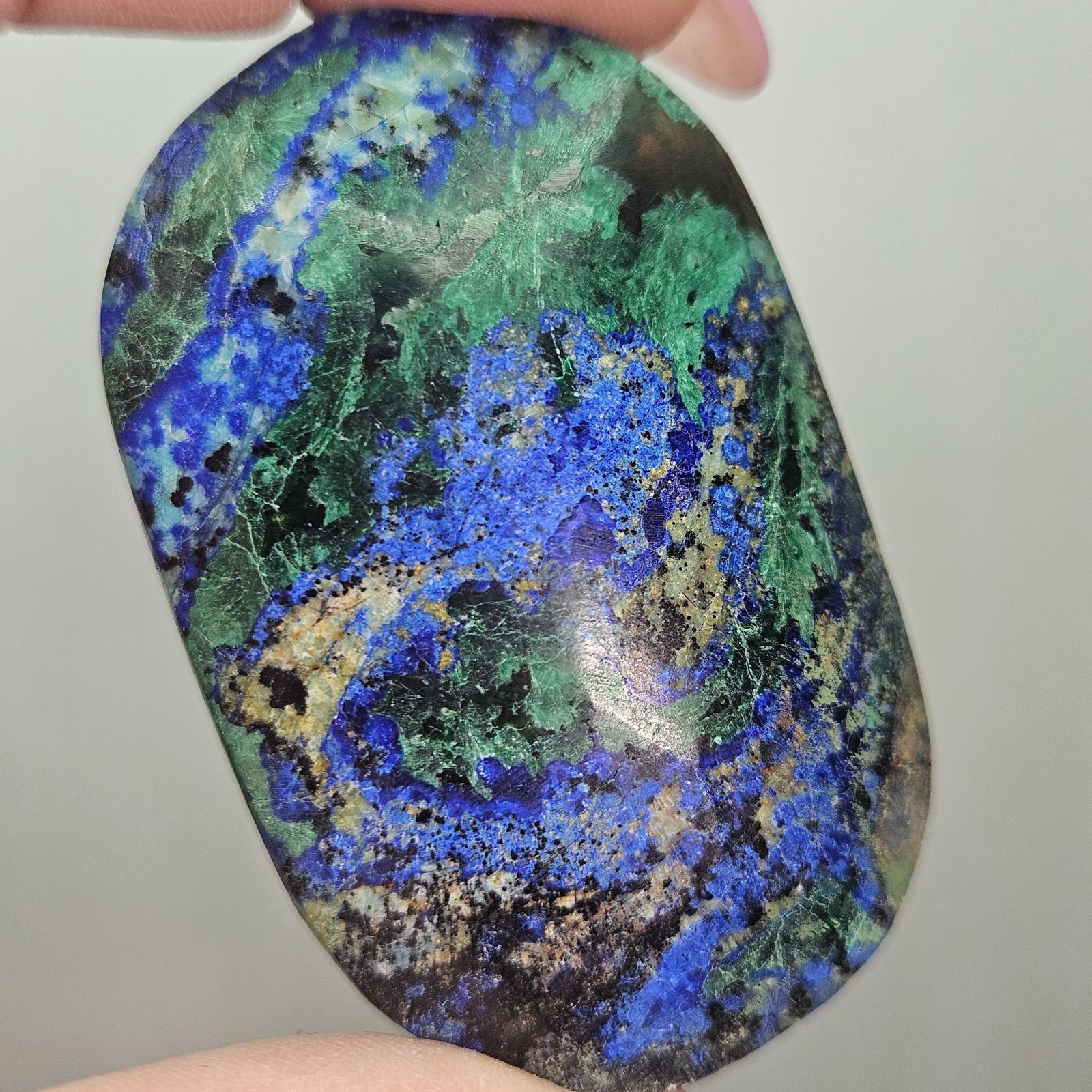 アズライト✨クリソコラ✨マラカイト✨シャッタカイト✨パーム✨握り石