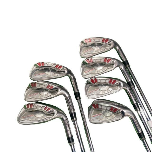 中古】 テーラーメイド BURNER(2007) 9S アイアンセット IR NS PRO