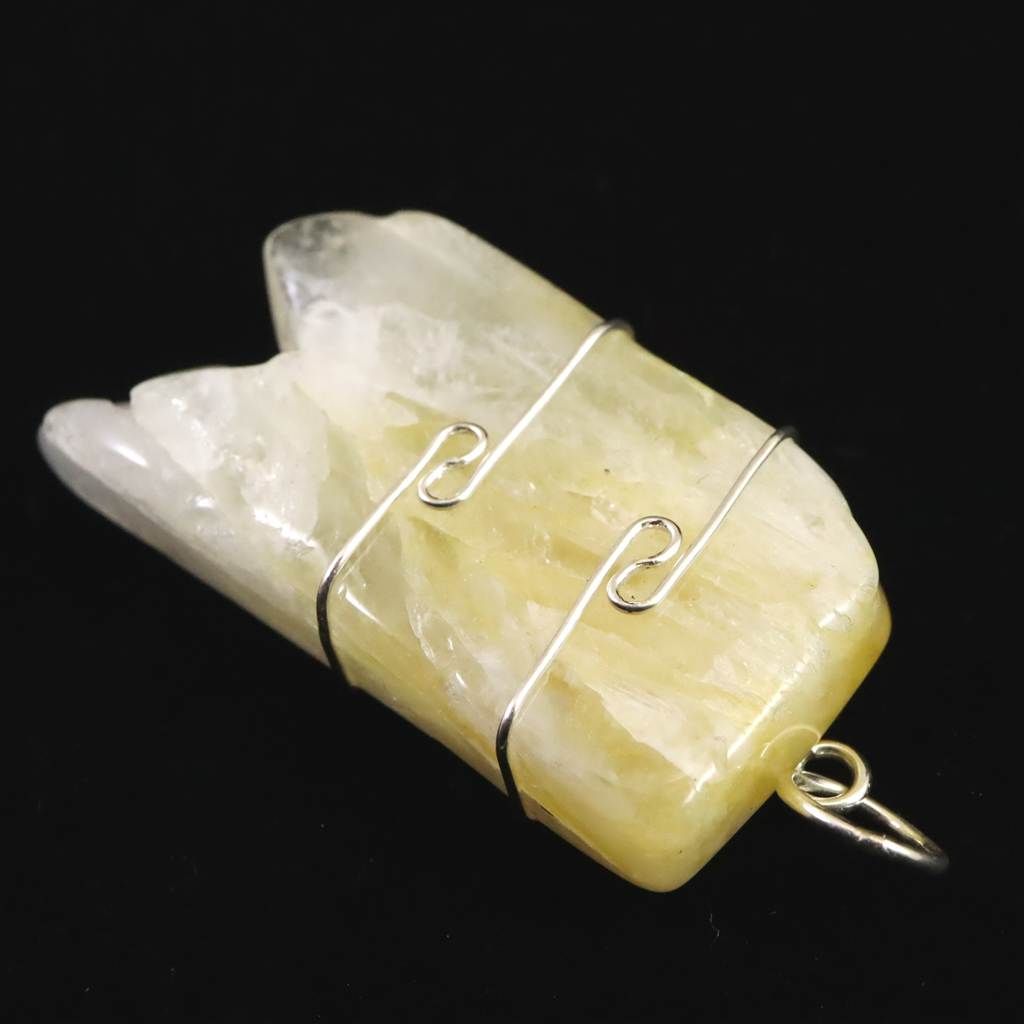 H&E社 サウラライトアゼツライト (AZOZEO) タンブル ペンダント 10.5g