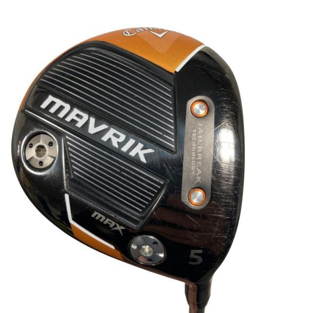 【中古】 キャロウェイ MAVRIK MAX  5W フェアウェイウッド FW 純正特注シャフト (フレックスSR) メンズ 男性用 右利き 右用 Cランク ゴルフクラブ