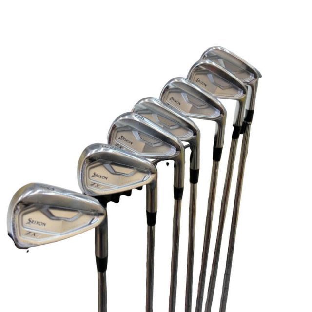 中古】 ダンロップ SRIXON ZX7 Mk II 8S アイアンセット IR リシャフト