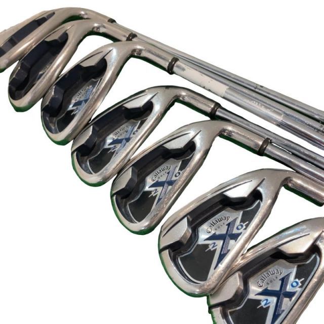 キャロウェイ X 20 UNI SR メンズアイアンセット 7本 スチール 名器 キャロウェイ X 20 UNI SR メンズアイアンセット 7本 スチール 名器
