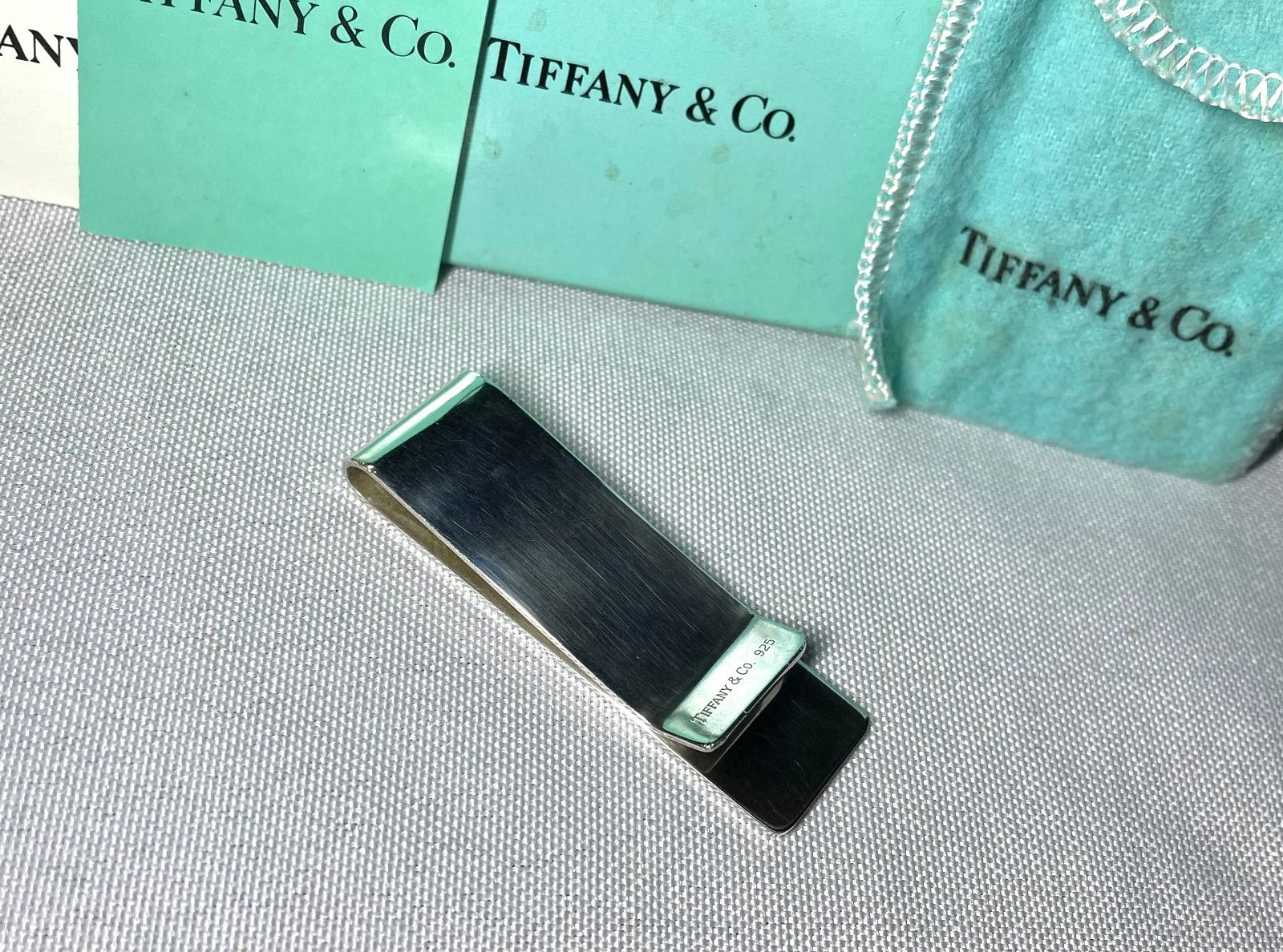 メンズ TIFFANY ティファニー 鏡面スターリングシルバー SV925