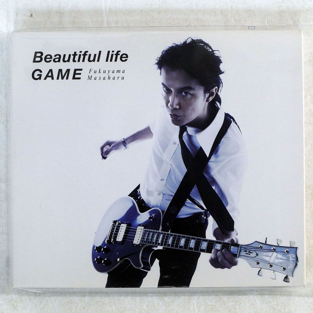 福山雅治 CD Beautiful life GAME 初回限定盤❣️ Beautiful life / GAME 【初回限定「Beautiful life」Music Clip DVD付