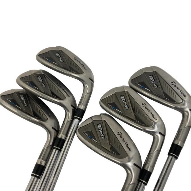 中古】 テーラーメイド SIM2 MAX 7S アイアンセット IR KBS MAX MT85