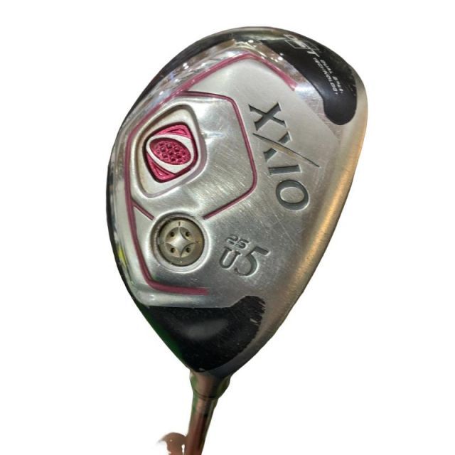 【中古】 ダンロップ XXIO(2014) U5(ボルドー) レディース ユーティリティ UT XXIO MP800L(ユーティリティ)ボルドー (フレックスL) レディース 女性用 右利き 右用 Cランク ゴルフクラブ