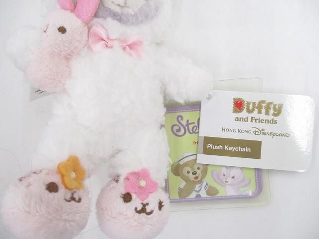 ステラルー ぬいぐるみキーチェン 香港ディズニーイースター マスコット 値札有り ステラ・ルー - 香港ディズニー ステラルー ぬいぐるみキーホルダー
