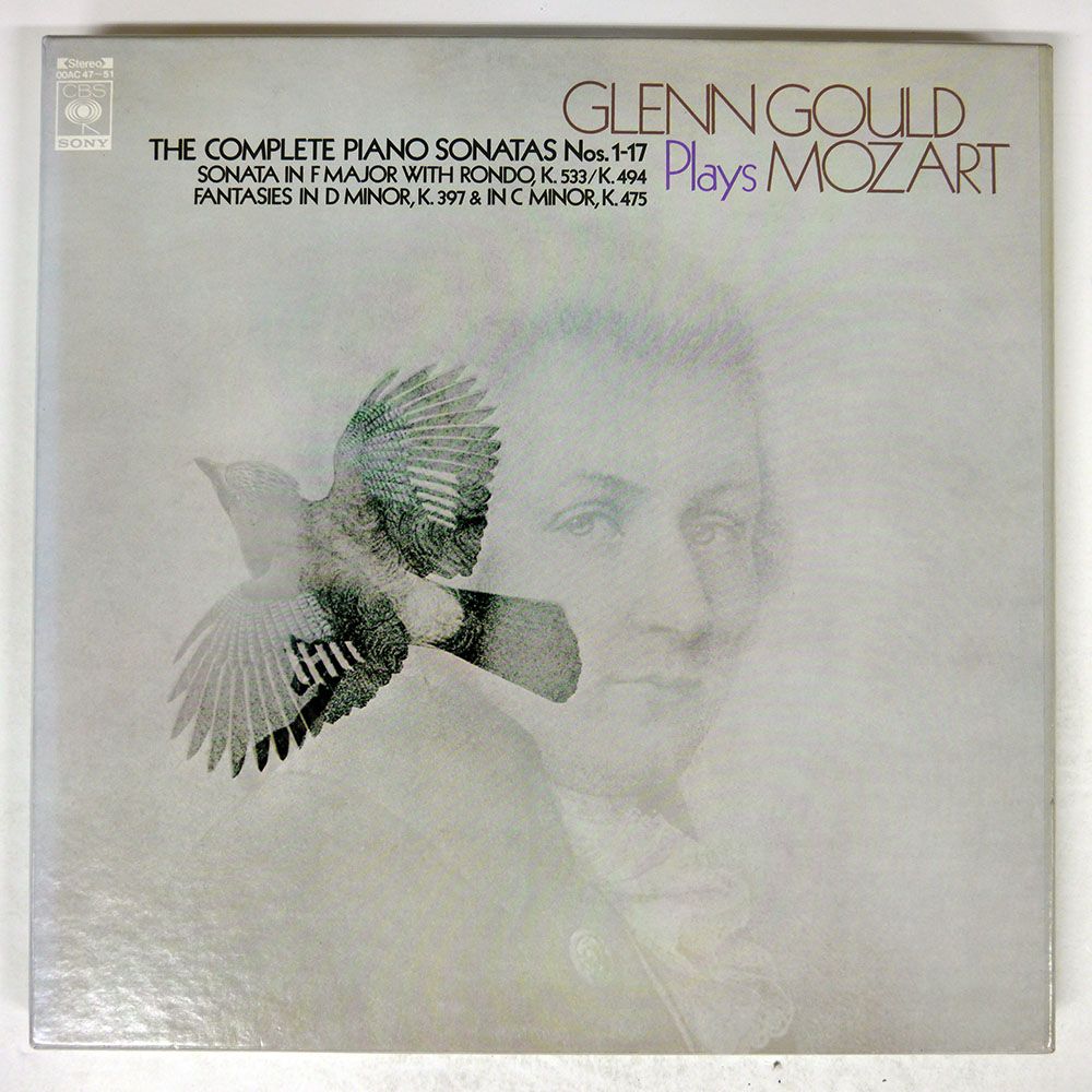 国内盤 GLENN GOULD/COMPLETE MOZART PIANO SONATAS/CBS/SONY INC. LP