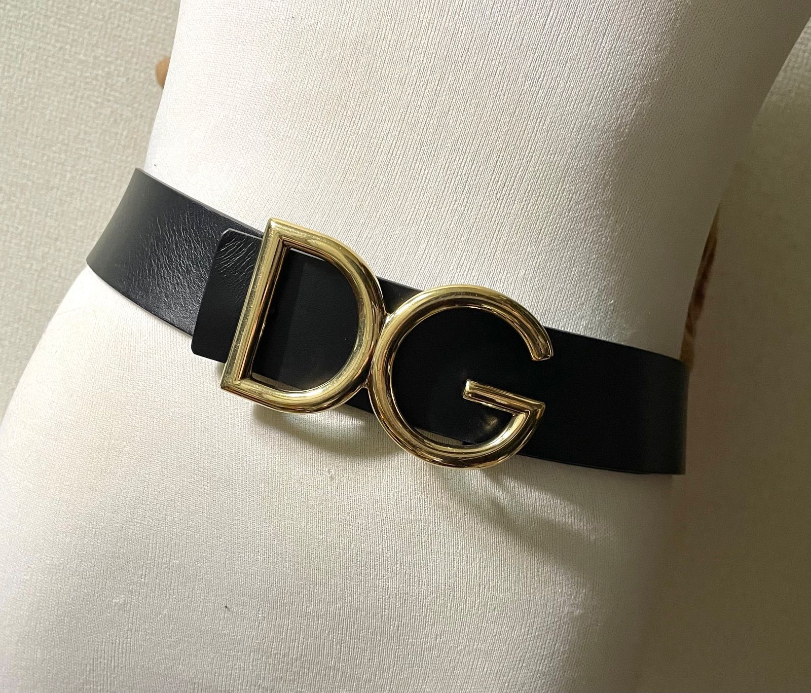DOLCE&GABBANA ドルチェ&ガッバーナ DGバックル ベルト 100cm 40インチ