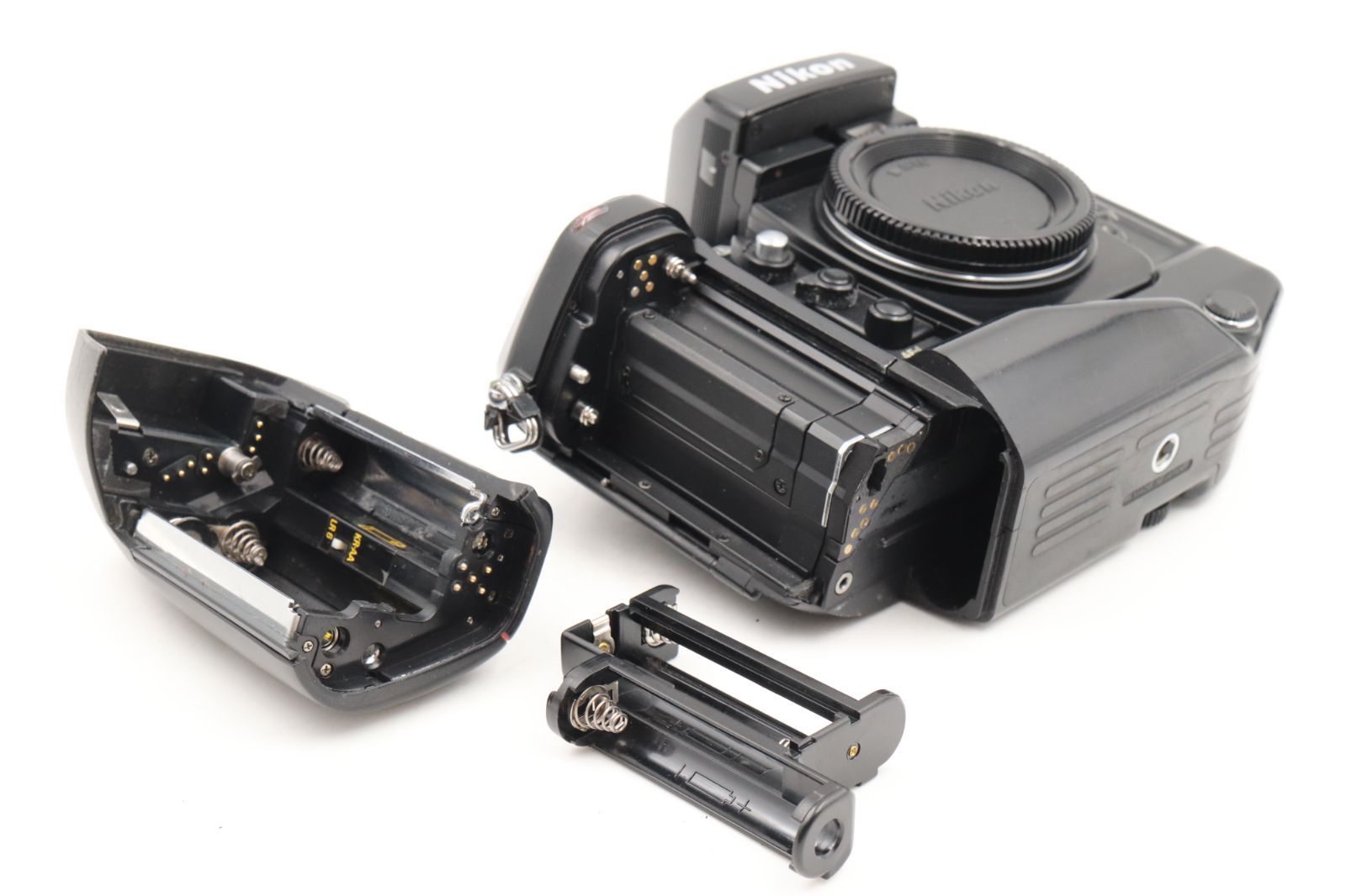 良上品☆Nikon ニコン F4S ボディ AF 一眼レフフィルムカメラ MB-21