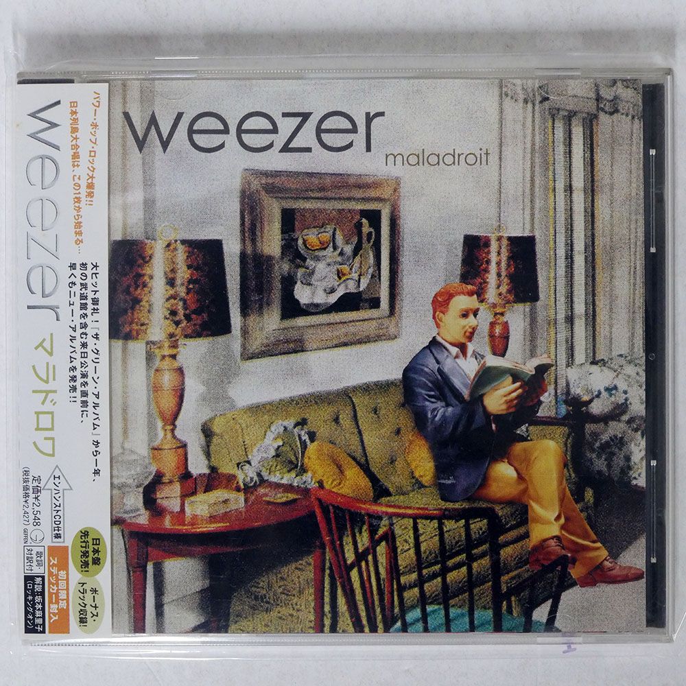 帯 国内盤 WEEZER/MALADROIT/GEFFEN RECORDS CD □ - メルカリ