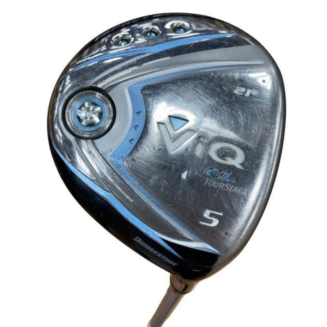 【中古】 ブリヂストン TOURSTAGE ViQ CL(2010) 5W (アクアブルー) フェアウェイウッド FW VT-30w (フレックスL) レディース 女性用 右利き 右用 Cランク ゴルフクラブ