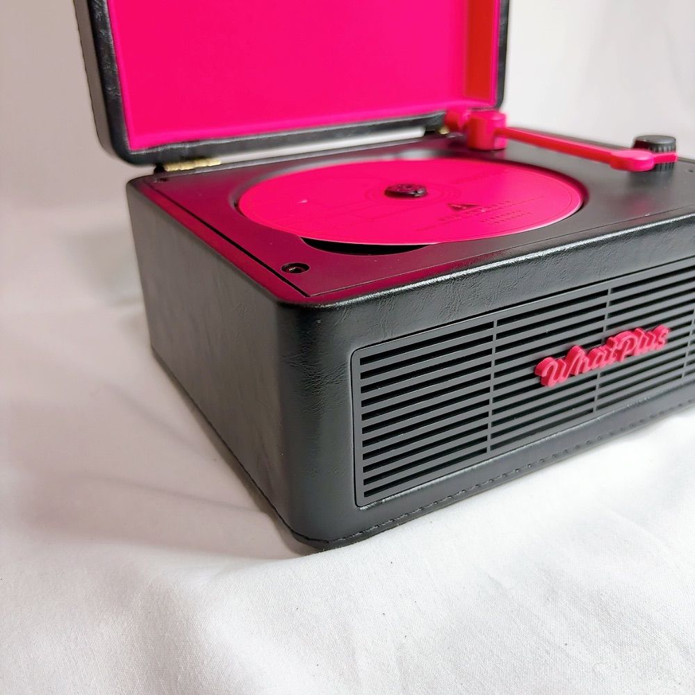 未使用に近い美品】CDプレイヤー WhatPlus C300 ポータブルCD