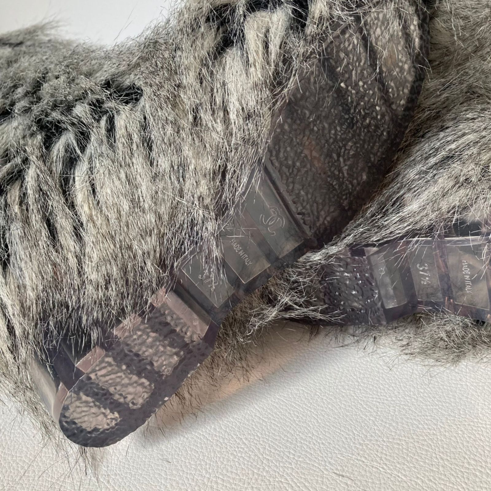 新品未使用】 CHANEL シャネル ファンタジー ファーブーツ レディース