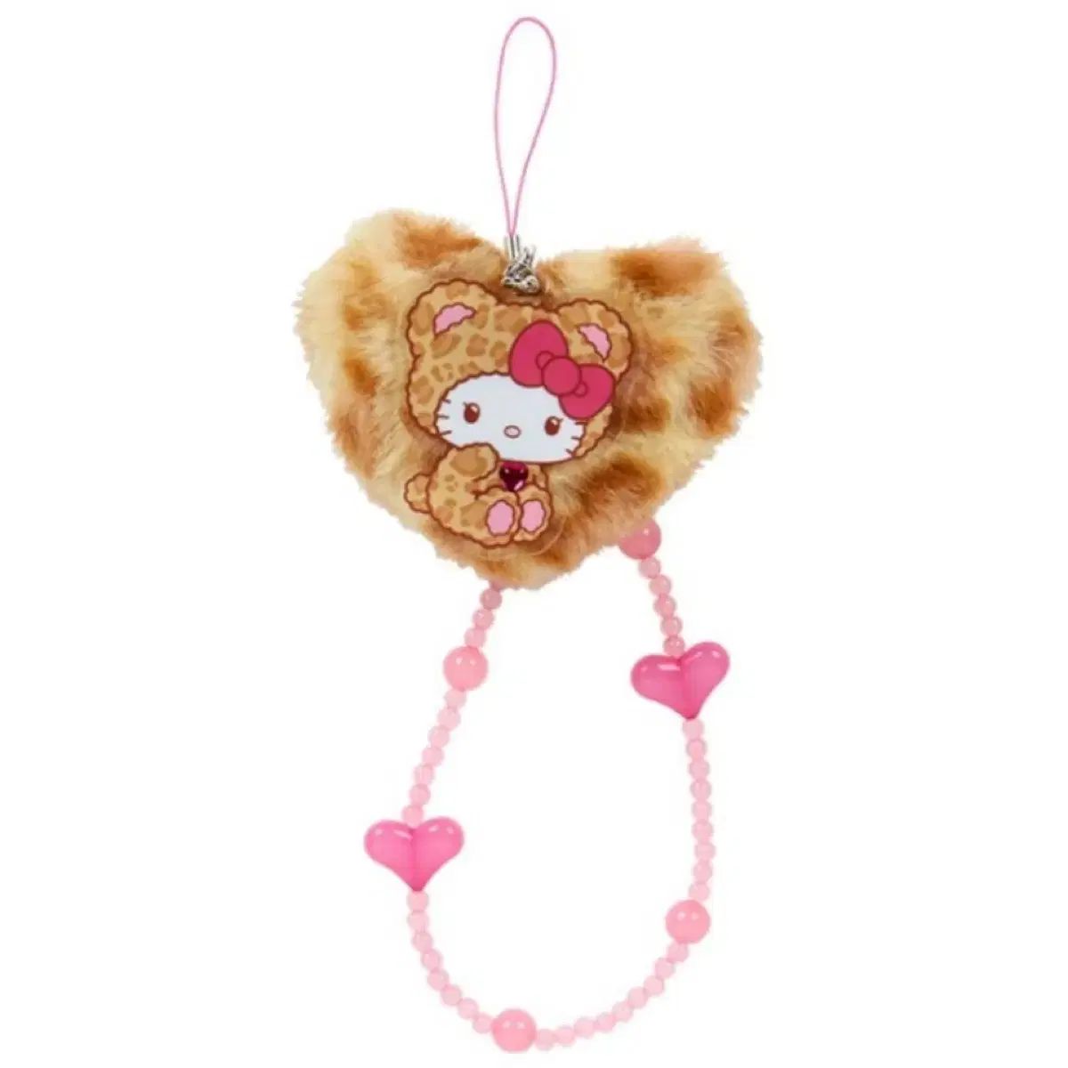 ギャルくま ハローキティ レオパード ストラップ (タグX) - メルカリ