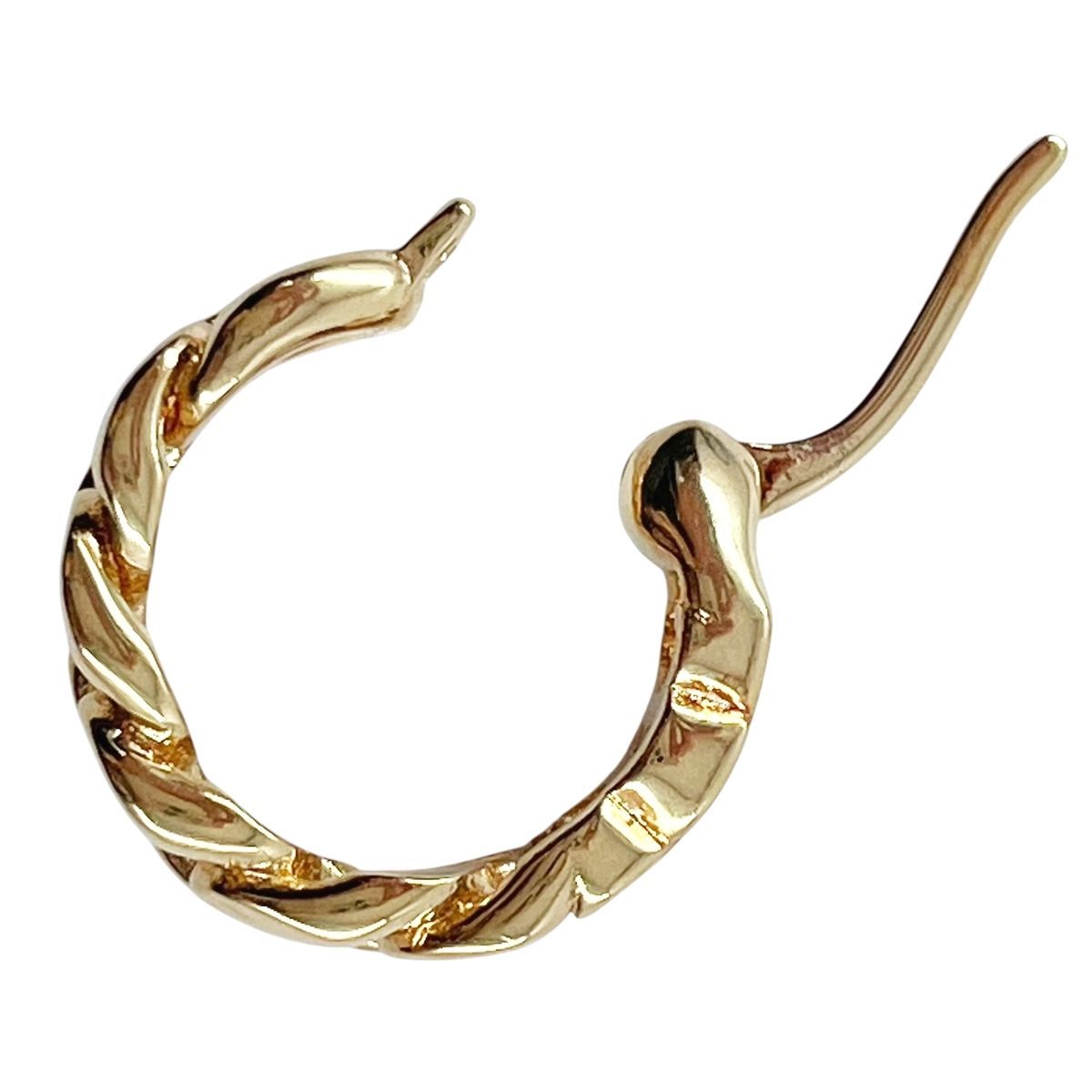 【片耳のみ】CELINE セリーヌ トリオンフ マルチフープピアス ゴールド CELINE セリーヌ トリオンフ マルチフープ ゴールドフィニッシュ