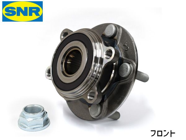 車 アクセラ BYEFP ハブベアリング 1個 片側 左右共通 フロント SNR