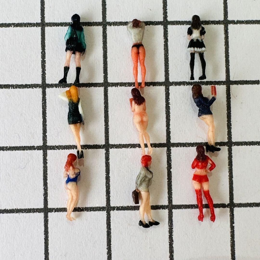 Nゲージ 1/150 オーシャンコスモス フィギュア9体 1/64より小 リアル