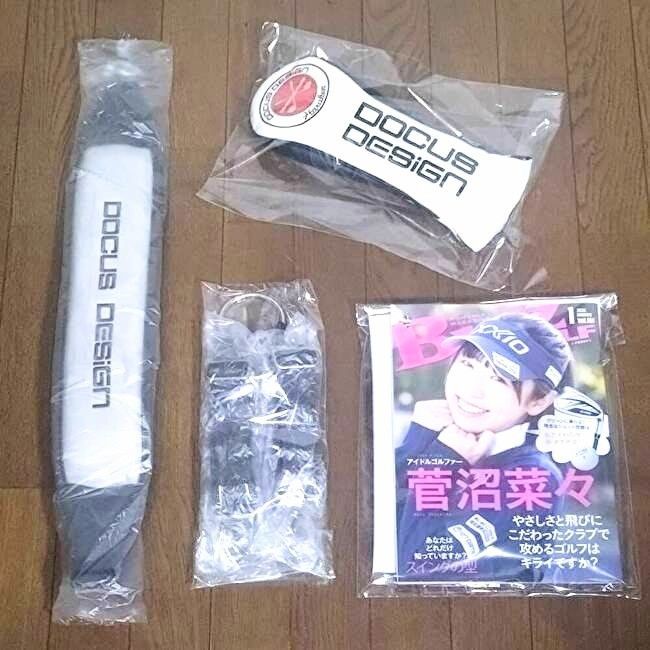 DOCUS DESIGN ドゥーカス　キャディバッグ　ヘッドカバーセット DOCUS DESIGN ドゥーカスデザイン迷彩キャディバッグヘッドカバー付き