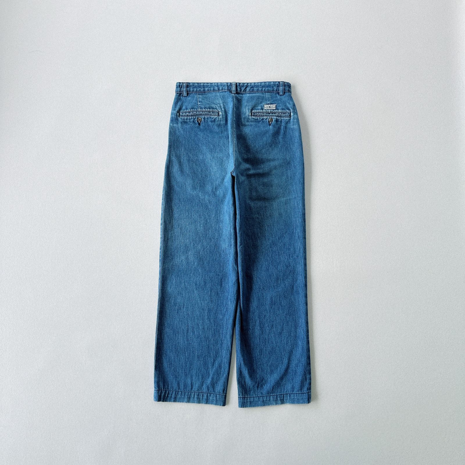 90s POLO DENIM ANDREW PANT デニムチノパン 36×30 90s POLO DENIM ANDREW PANT デニムチノパン 36×30