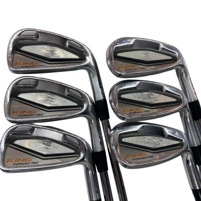 中古】 コブラ KING FORGED TEC 6S アイアンセット IR DG PRO 