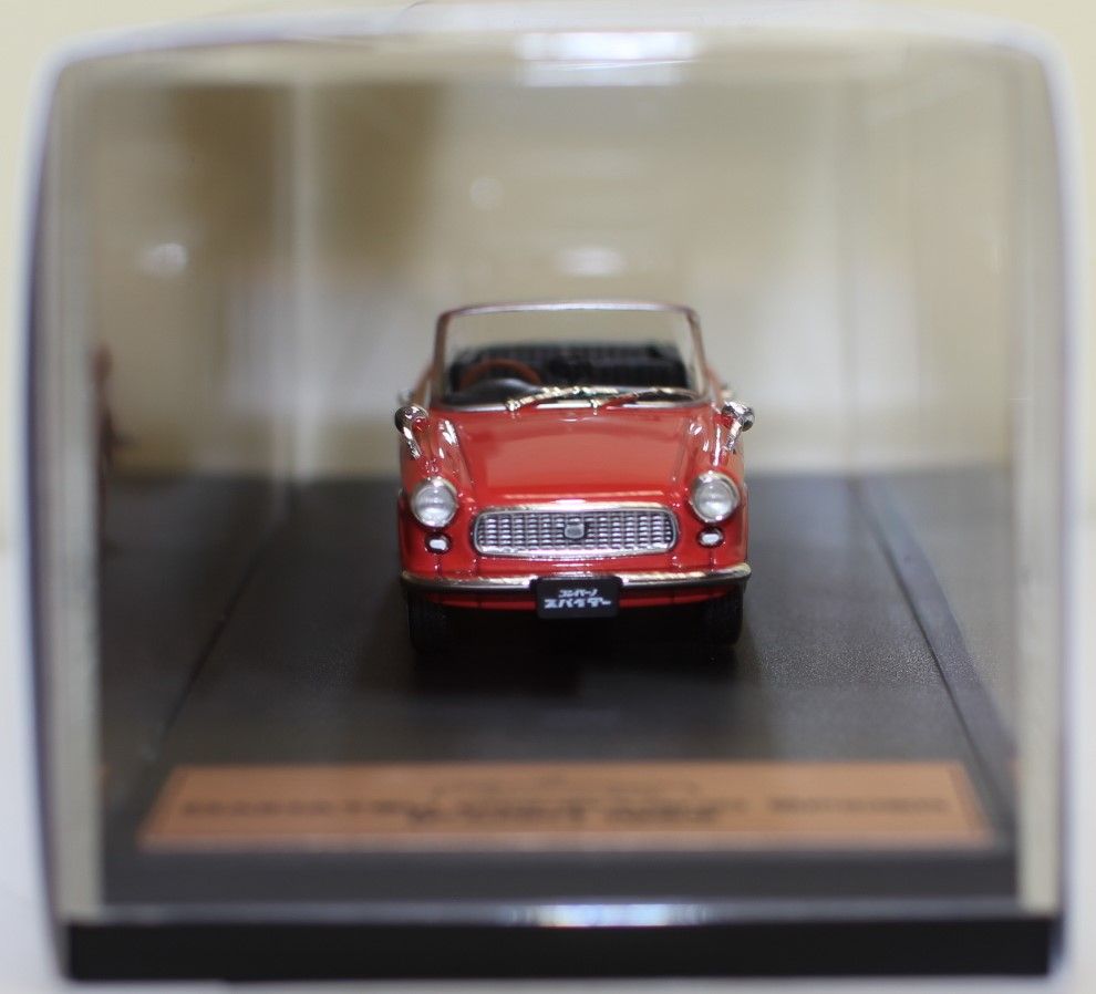 ダイハツコンパーチブルスパイダーミニカー新品未使用難あり USED 1/43 国産名車プレミアム ダイハツ コンパーノ スパイダー 1965