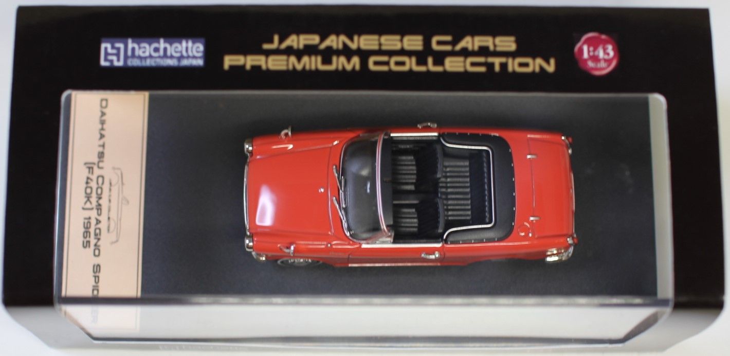 ダイハツコンパーチブルスパイダーミニカー新品未使用難あり USED 1/43 国産名車プレミアム ダイハツ コンパーノ スパイダー 1965