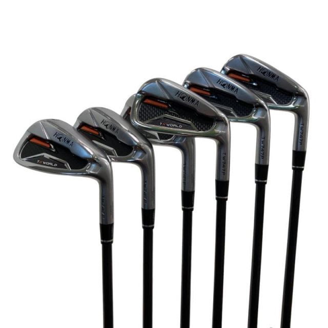 中古】 本間ゴルフ TOUR WORLD TW747P 6S アイアンセット IR 純正特注