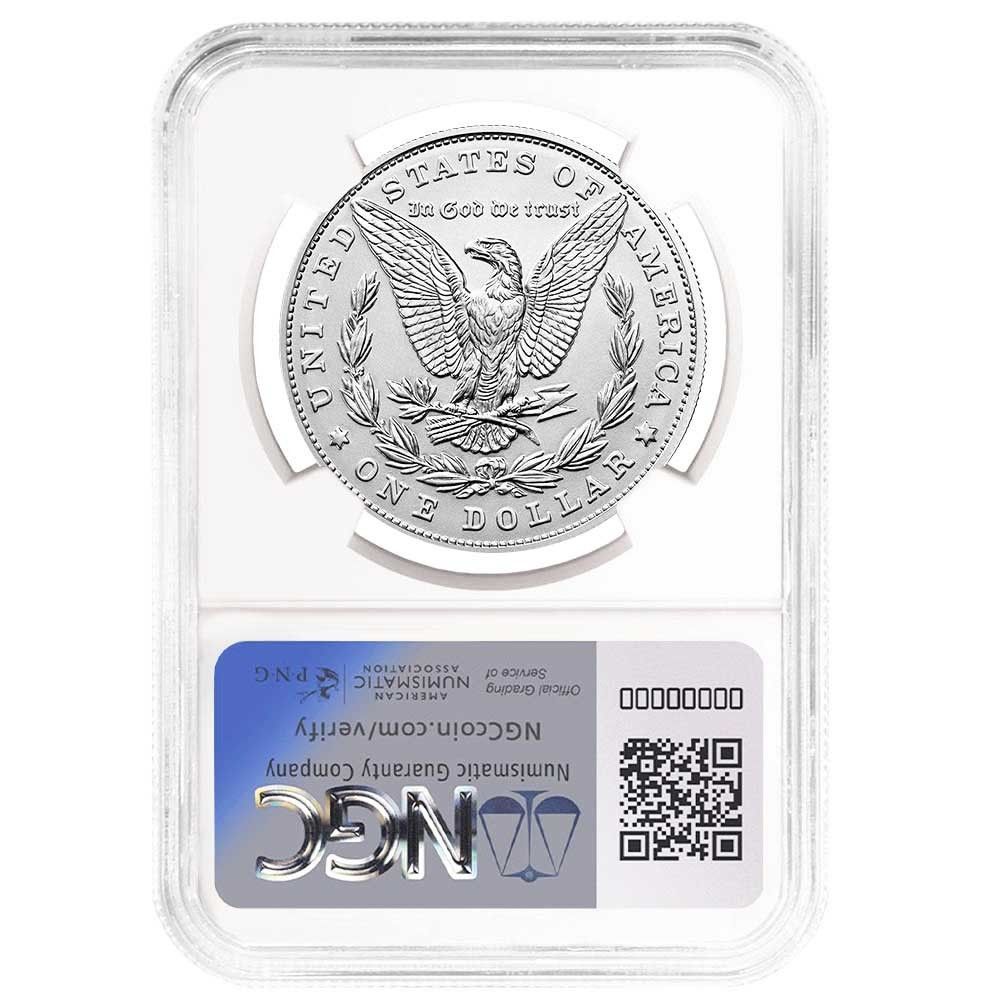 2024年 1ドル モルガン銀貨 NGC MS70 FR モルガンラベル - メルカリ