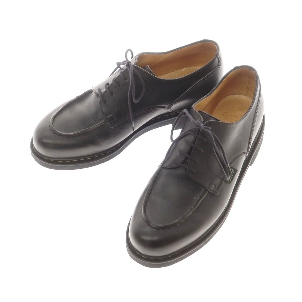 中古】パラブーツ Paraboot CHAMBORD Uチップ ドレスシューズ ブラック