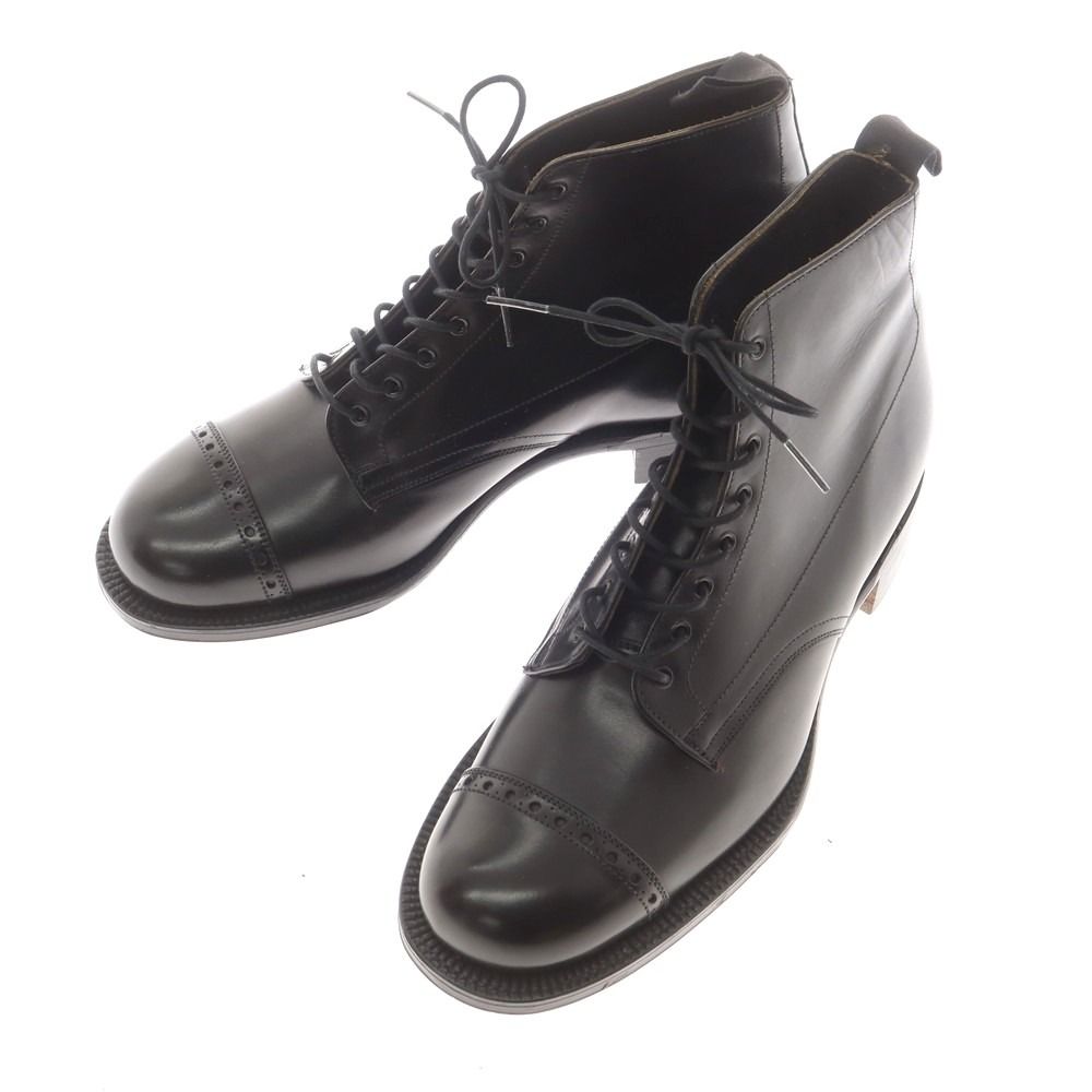 中古】【未使用】グレンソン GRENSON ストレートチップ レースアップ