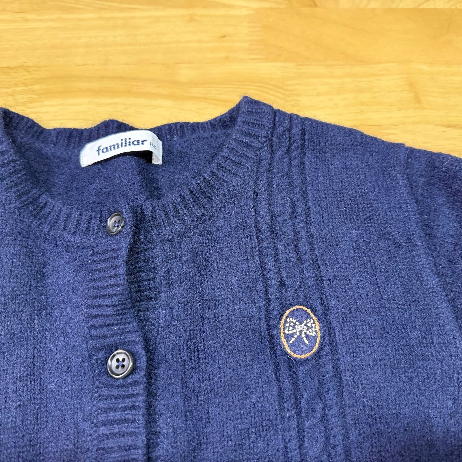 ファミリアカーディガン◎サイズ140 - メルカリ