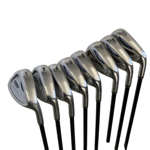 中古】 ダンロップ HI-BRID ADFORCE 8S アイアンセット IR HI-BRID HB