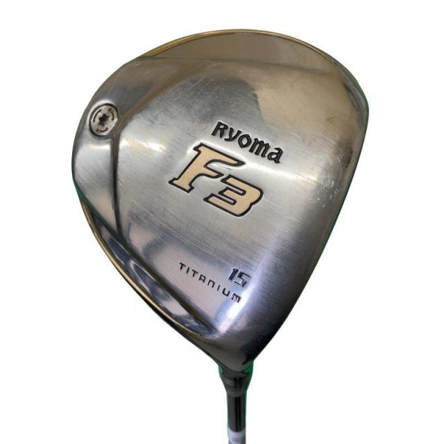RYOMA リョーマ シルバー F3 ウッド 3w 15° FW メンズ 中古】 リョーマゴルフ Ryoma F シルバー F3 フェアウェイウッド FW