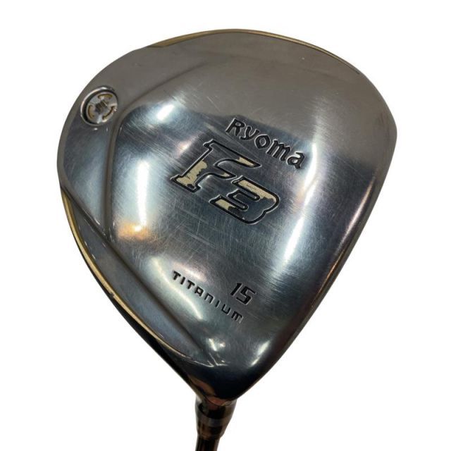 RYOMA リョーマ シルバー F3 ウッド 3w 15° FW メンズ RYOMA リョーマ シルバー F3 ウッド 3w 15° FW メンズ