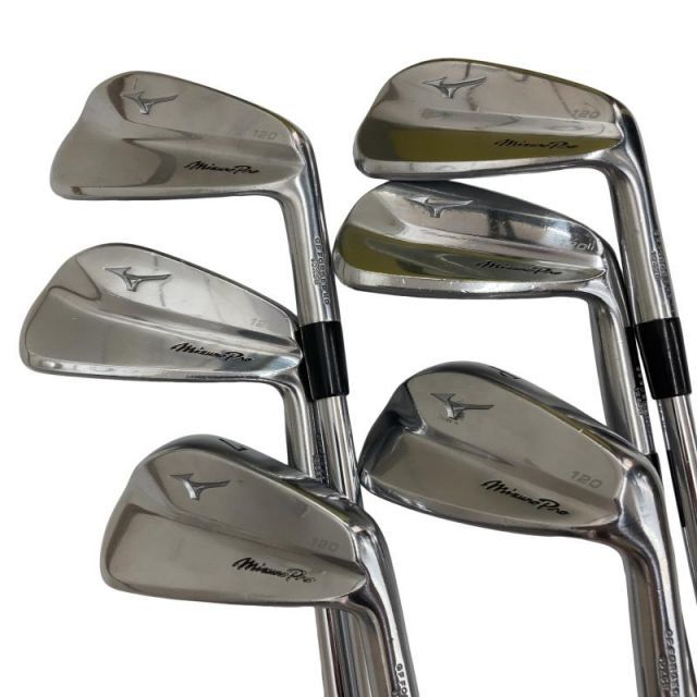 未使用！ MIZUNO ミズノ純正 DG120 6本セット 中古】 ミズノ Mizuno Pro 120 6S アイアンセット IR 純正特注シャフト