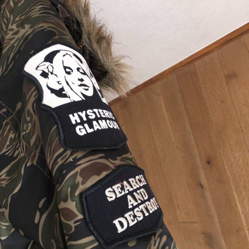 美品 HYSTERIC GLAMOUR ヒステリックグラマー プリマロフト タイガー