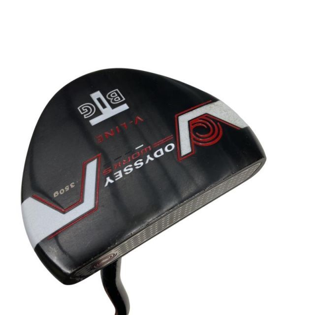 中古】 オデッセイ WORKS BIG T V-LINE 34インチ パター PT スチール