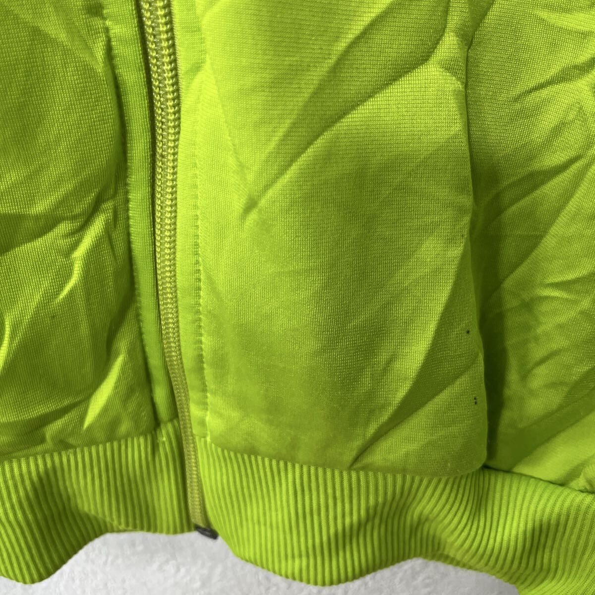 adidas ジャージ M ライトグリーン アディダス ジップアップ 